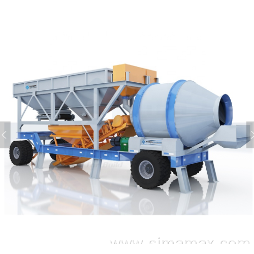 jzc concrete mixer mobile batch plant for sale